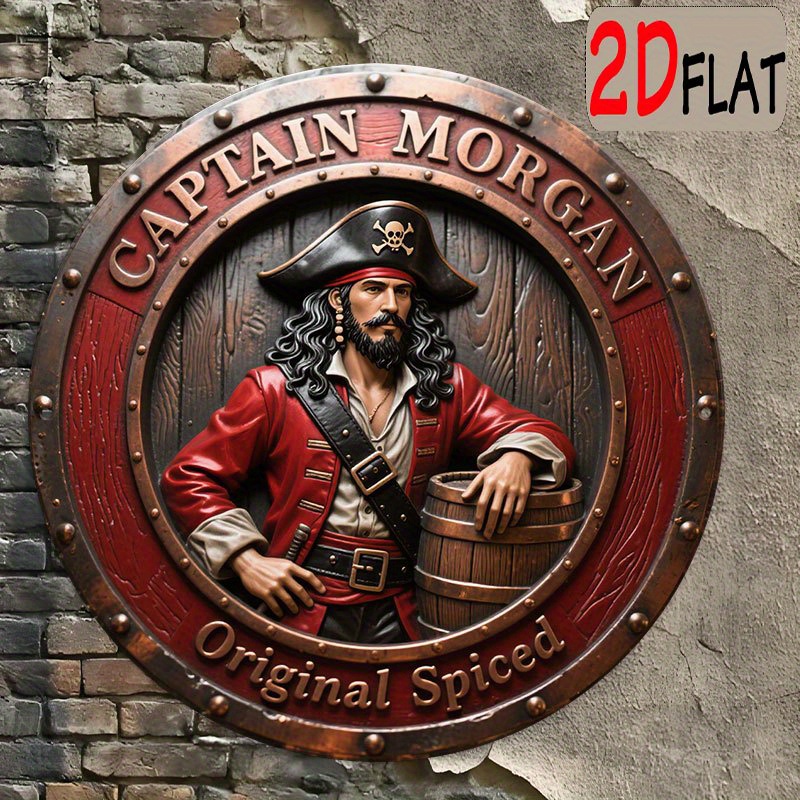 Outdoor Adventure Logo - 2D Flat, 2D Plane, 2D/Flat, โลโก้กัปตันสำหรับการออกแบบโจรสลัด
