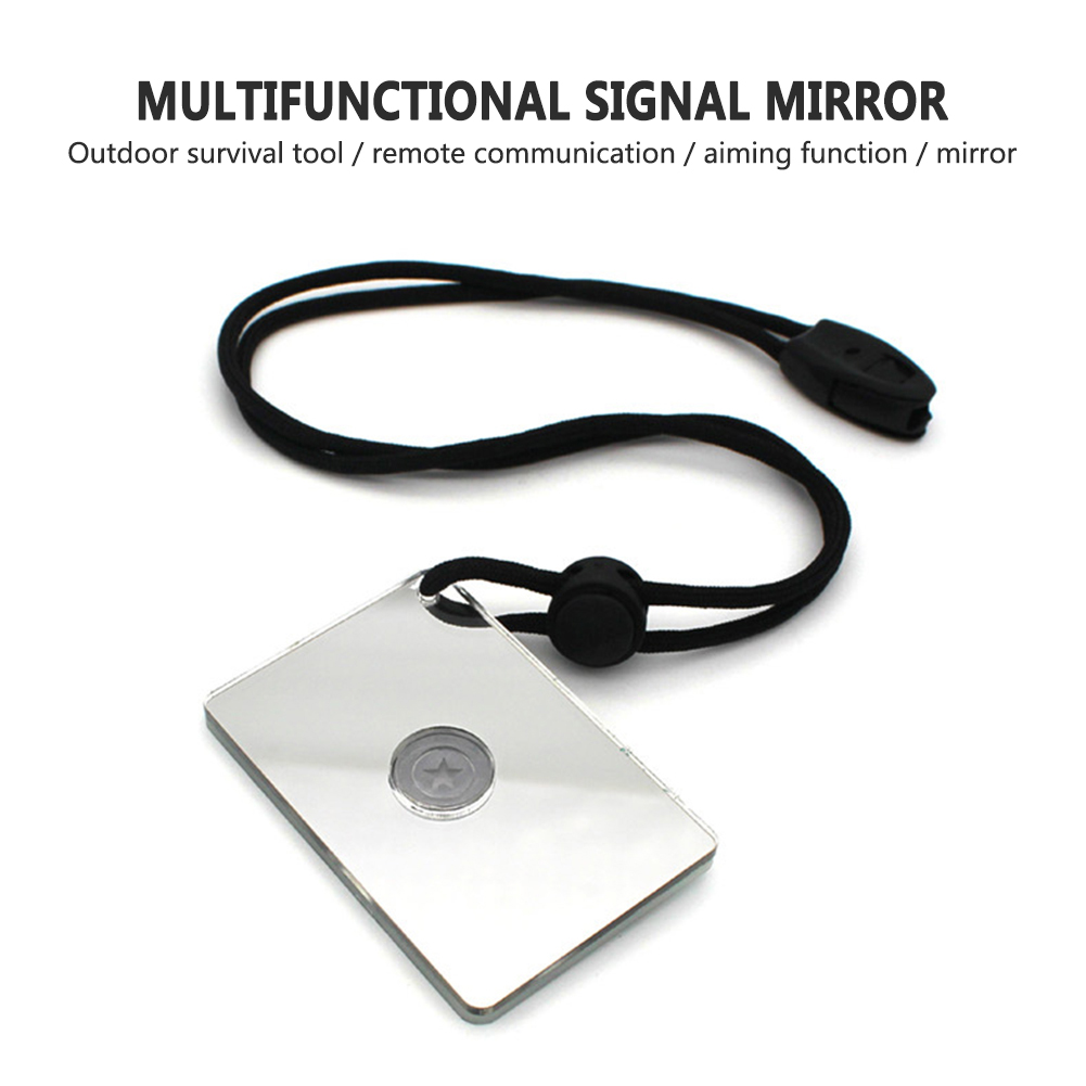กระจกสัญญาณฉุกเฉินสำหรับเรือคา - Signal Mirror Rescue บทวิจารณ์และราคา