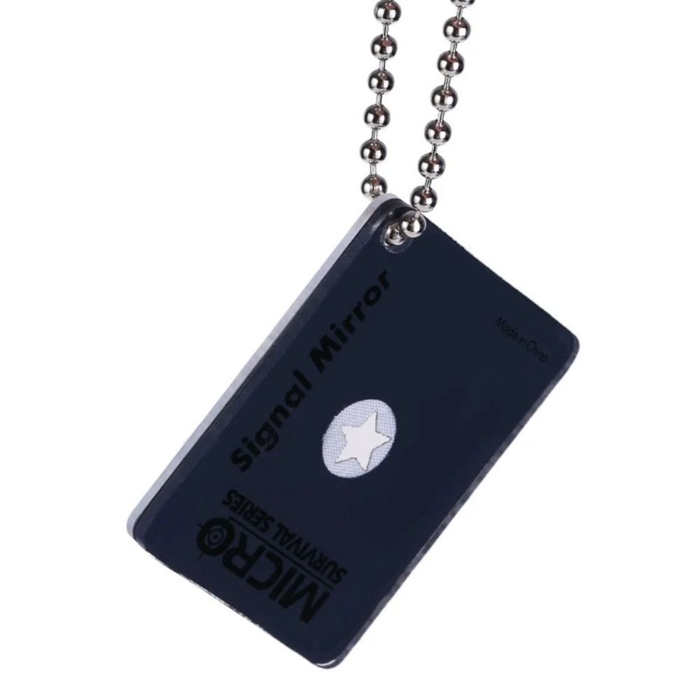 กระจกส่องสัญญาณกลางแจ้งแบบสะท้ - Signal Mirror Rescue บทวิจารณ์และราคา