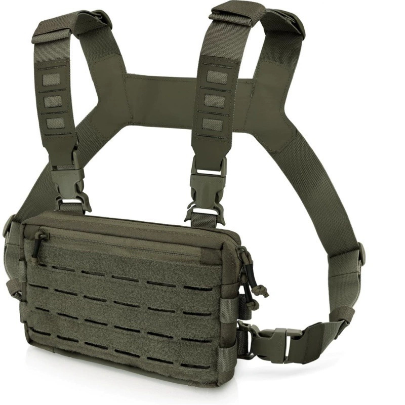 กระเป๋าคาดอกยุทธวิธีแบบ unisex - Outdoor Adventure And Sports บทวิจารณ์และราคา