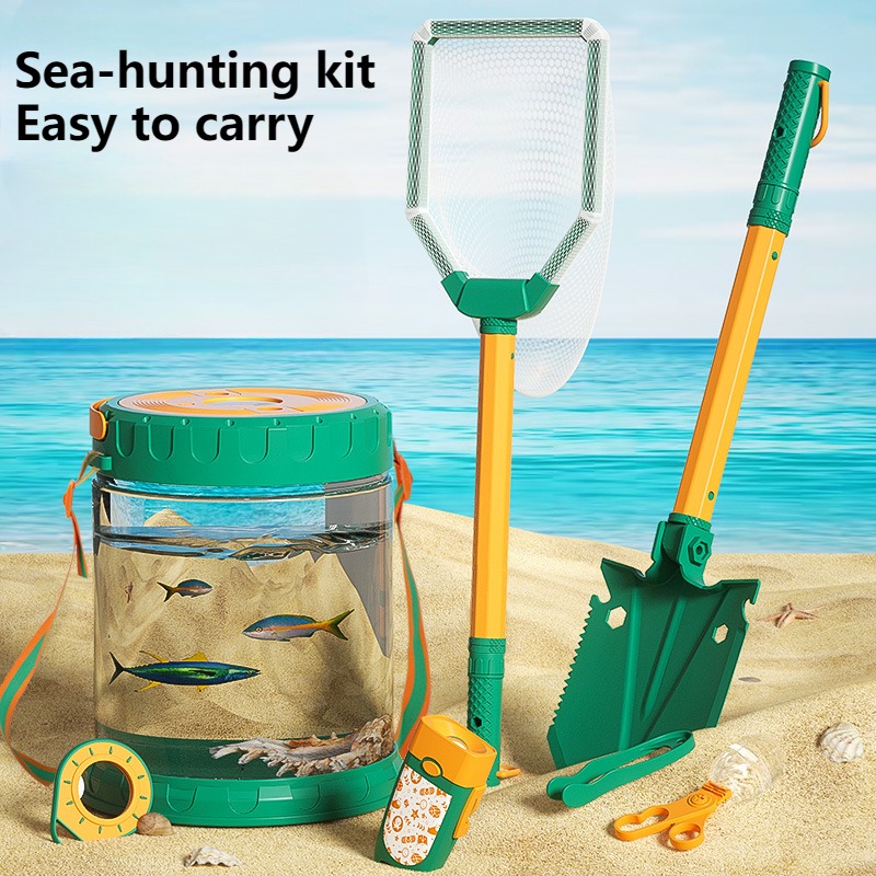 เซ็ตจับทะเลของเล่นเด็กเล่นชายห - Outdoor Adventure And Sports บทวิจารณ์และราคา