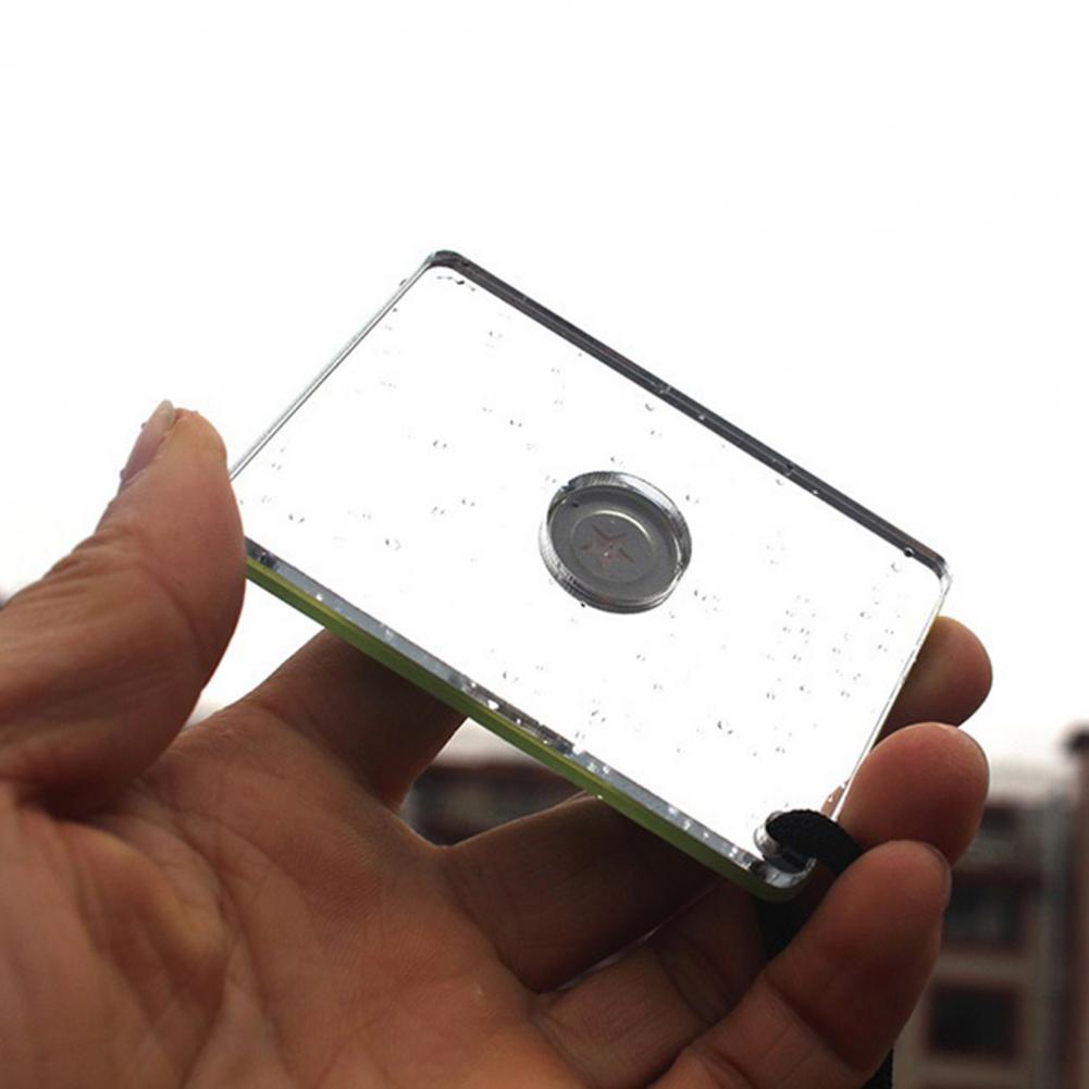กระจกสัญญาณพร้อมเข็มทิศนกหวีดเ - Signal Mirror Rescue บทวิจารณ์และราคา