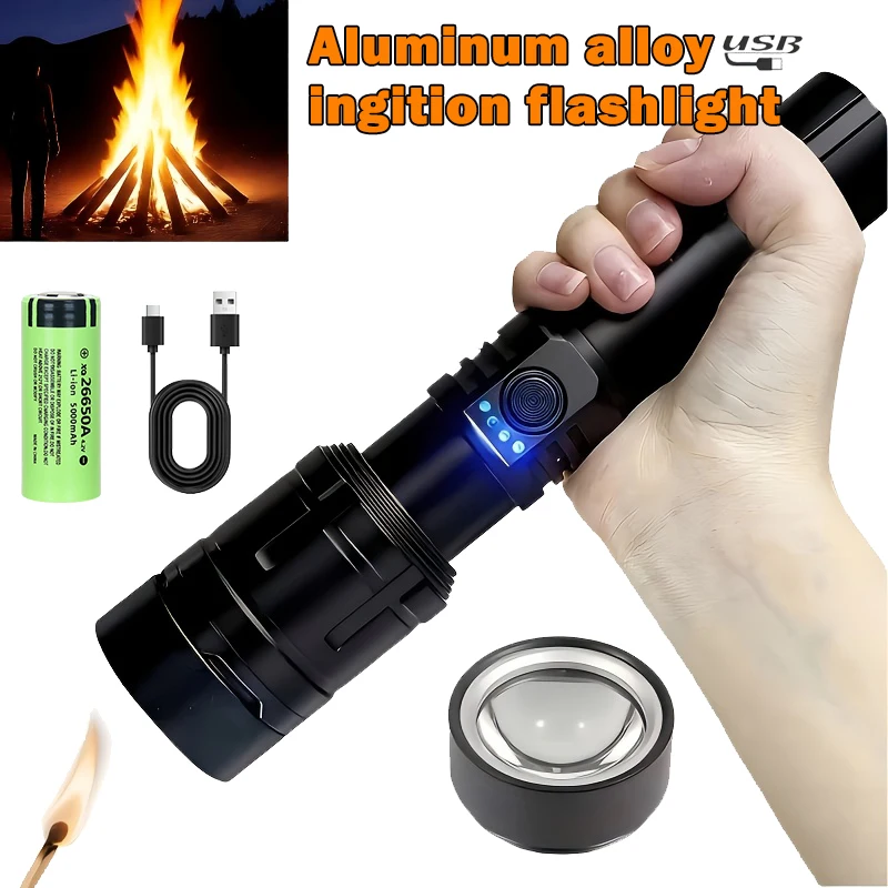 ไฟฉายที่ทรงพลังเป็นพิเศษ ไฟฉาย - Outdoor Adventure Camp บทวิจารณ์และราคา