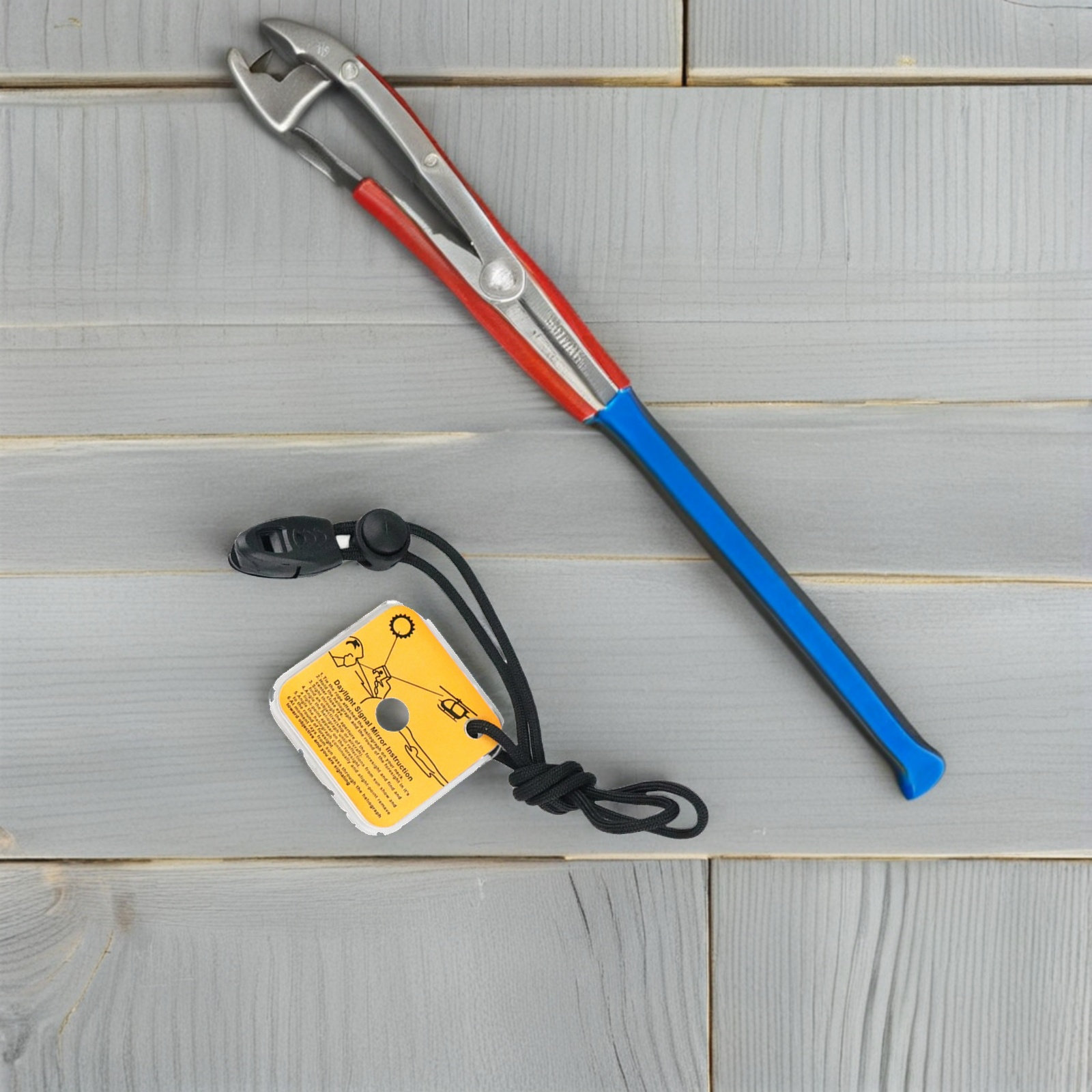กระจกส่งสัญญาณฉุกเฉิน สีส้ม ทำ - Signal Mirror Rescue บทวิจารณ์และราคา
