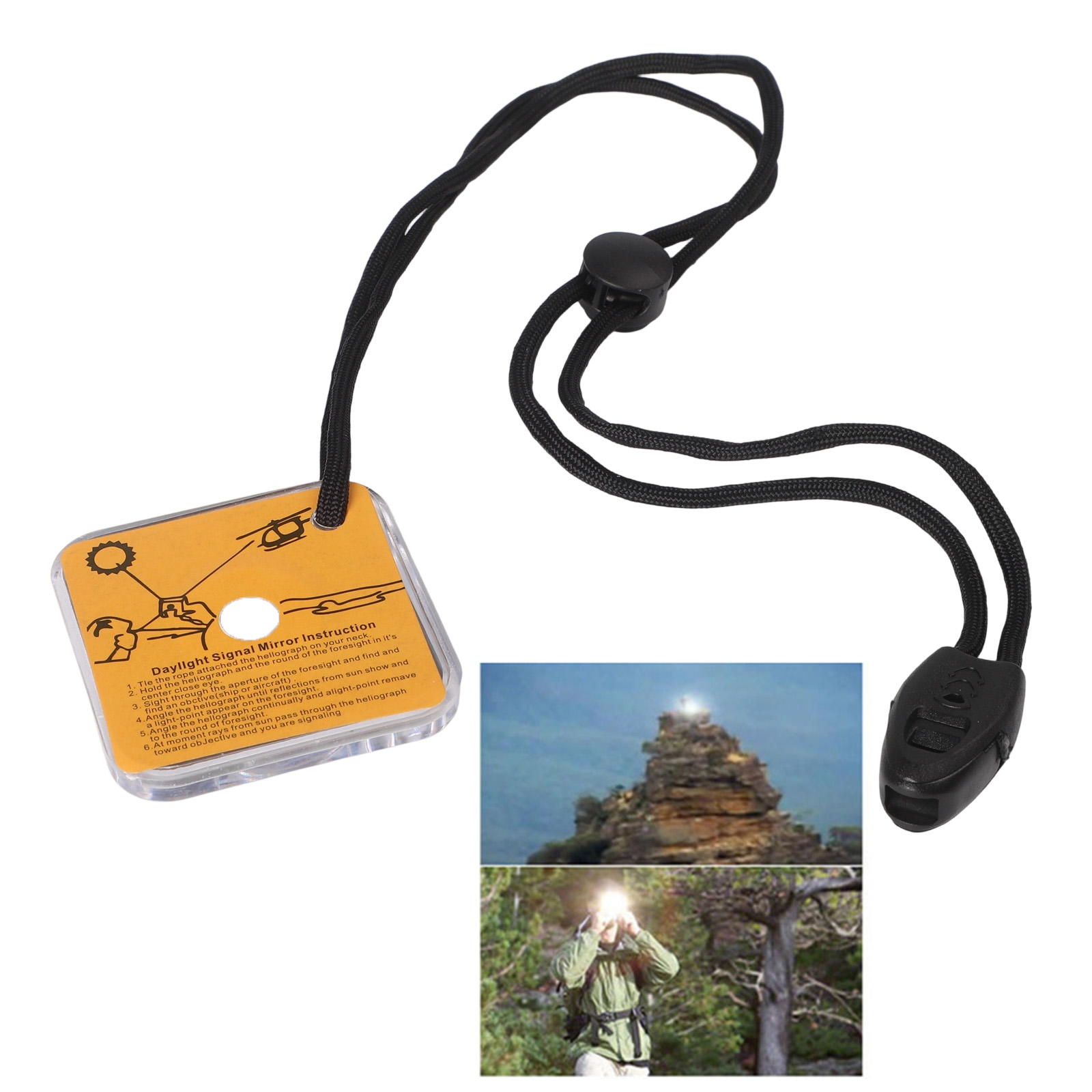 กระจกส่งสัญญาณสำหรับการช่วยเหล - Signal Mirror Rescue บทวิจารณ์และราคา