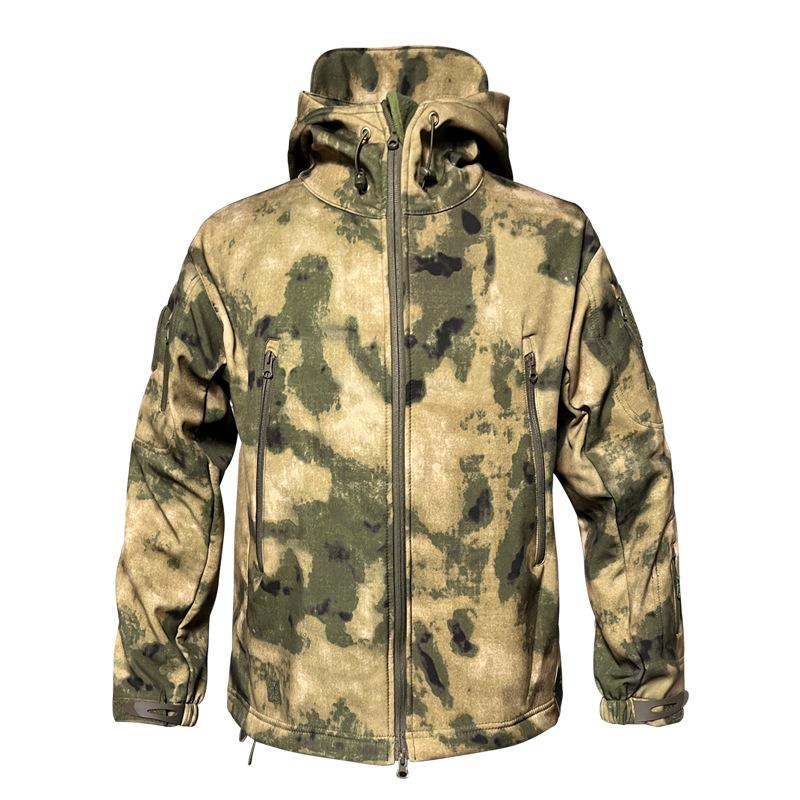 เสื้อแจ็คเก็ตกันน้ำลายพรางสำหร - Outdoor Adventure Training บทวิจารณ์และราคา
