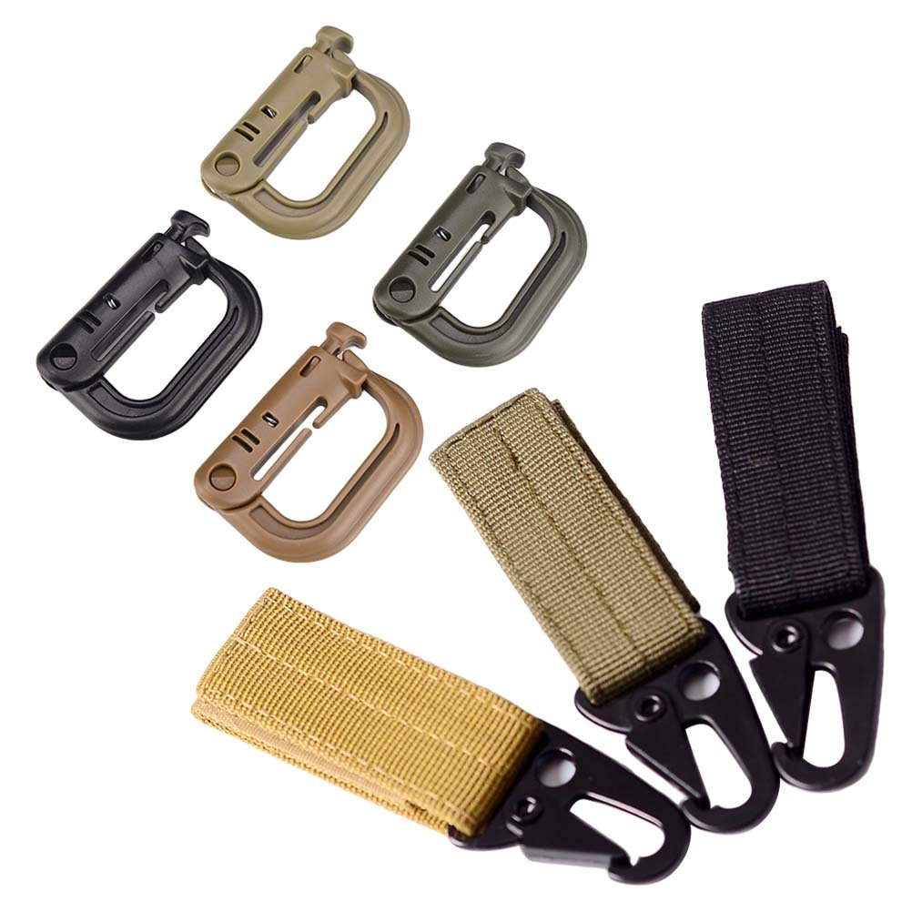7 ชิ้น คาราบิเนอร์รูปตัว D ล็อ - Carabiner Locking D บทวิจารณ์และราคา