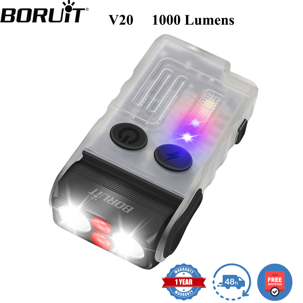 BORUiT V20 ไฟฉายพวงกุญแจ LED พ - Outdoor Adventure Camp บทวิจารณ์และราคา