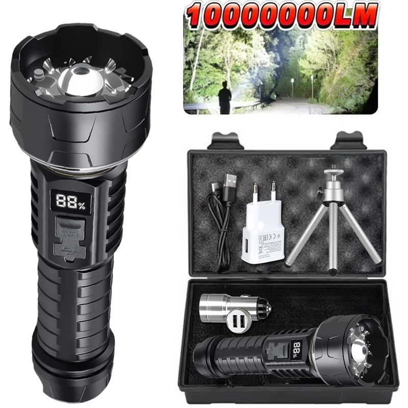 ไฟฉาย LED แบบ COB แบบชาร์จไฟได - Outdoor Adventure Camp บทวิจารณ์และราคา