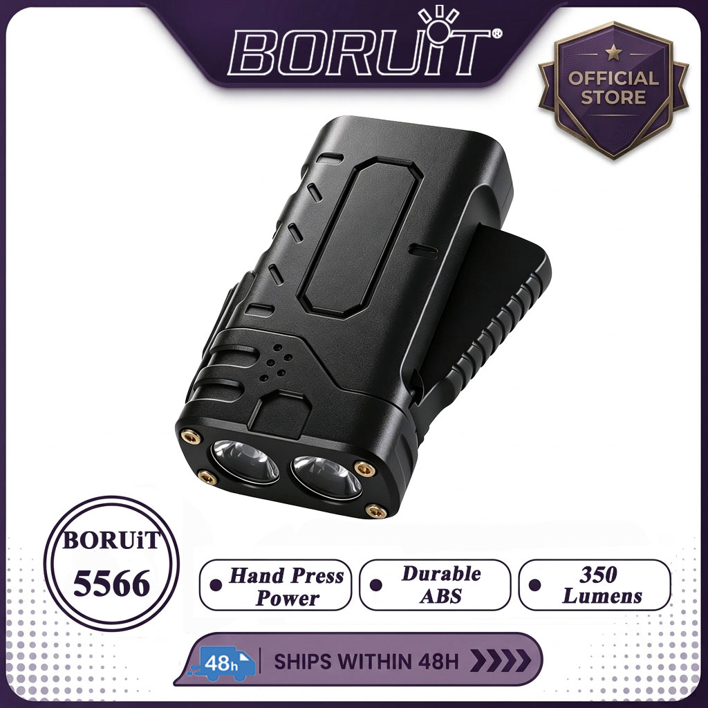 BORUIiT ไฟฉาย LED แบบหมุนมือ E - Outdoor Adventure Camp บทวิจารณ์และราคา