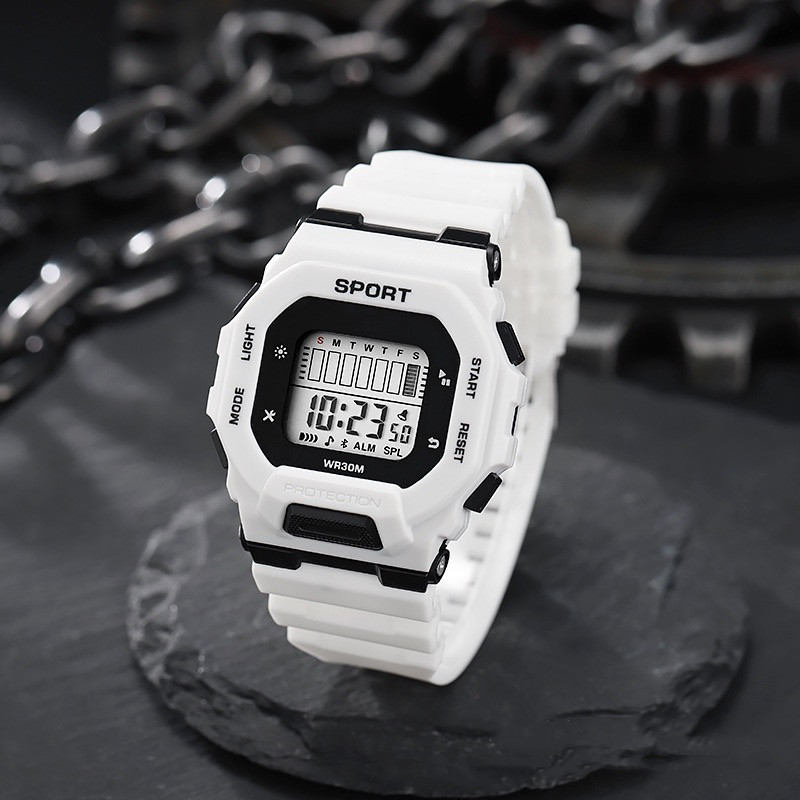 ผู้ชายกีฬานาฬิกากันน้ํา LED นา - Outdoor Adventure And Sports บทวิจารณ์และราคา