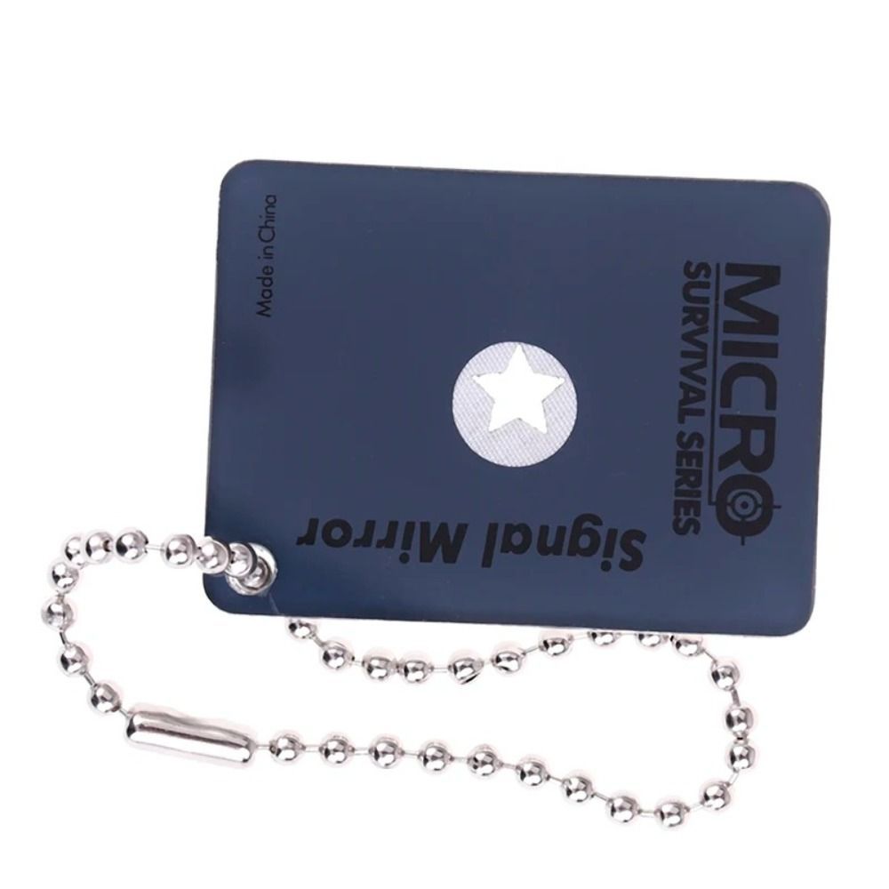 กระจกส่องสัญญาณสะท้อนแสงแบบพกพ - Signal Mirror Rescue บทวิจารณ์และราคา