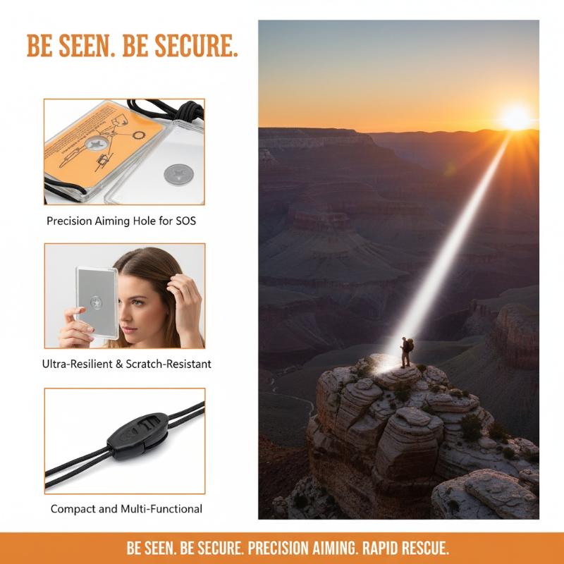 กระจกสัญญาณเอาชีวิตรอดกลางแจ้ง - Signal Mirror Rescue บทวิจารณ์และราคา